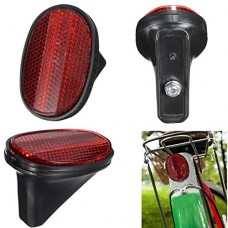 Mimgo Store Red Bicycle Bike Rear Fender Safety Warnning Reflector Tail MudGuard Cycling - B01HXP7UQG